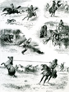 生活在马尼托巴省，1877年 作者 英语学校
