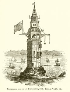 灯塔建于1665年的朴茨茅斯 作者 英语学校