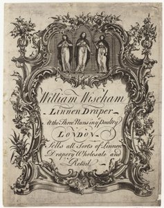 亚麻德雷珀，William Wiseham，交易卡 作者 英语学校