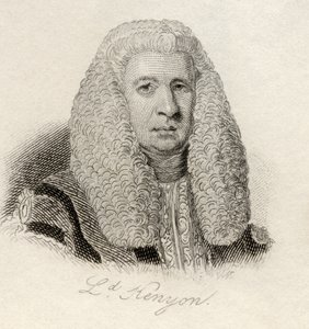 Lloyd Kenyon，来自&39;Crabb&39;s Historical Dictionary&39;，于1825年出版 作者 英语学校