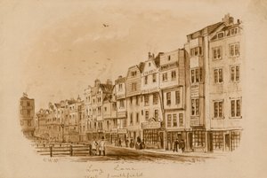 西斯密菲尔德长巷，1840年（纸上写着） 作者 英语学校