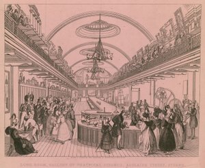 Long Room，实用科学画廊，Adelaide Street，Strand，伦敦 作者 英语学校