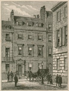 Lord Beaconsfields的房子，19 Curzon Street，Mayfair 作者 英语学校