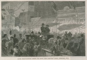 沙夫茨伯里勋爵将于1875年在伦敦霍克斯顿开设Costers Hall 作者 英语学校