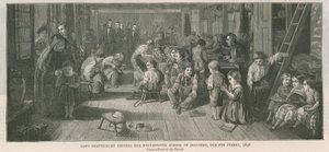 沙夫茨伯里勋爵1846年访问伦敦Old Pye街的威斯敏斯特工业学院 作者 英语学校
