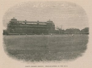 MCC的总部Lords Cricket Ground 作者 英语学校