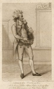 Lorenzo Cipriani，扮演Don Alfonso Scoglio 作者 英语学校