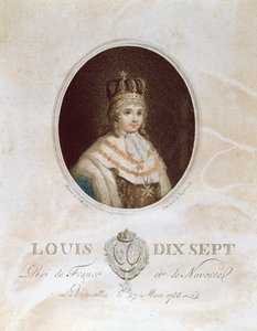 路易十七，c。 1793年 作者 英语学校