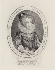Lucy Harrington, Countess of Bedford (engraving) 作者 英语学校
