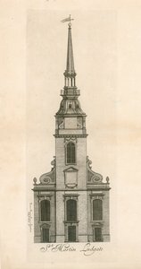 Ludgate Hill，St Martin Ludgate 作者 英语学校