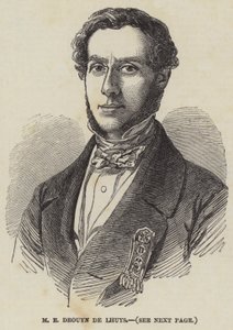 M E Drouyn de Lhuys（雕刻） 作者 英语学校