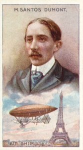 M Santos Dumont，Air Ship 作者 英语学校