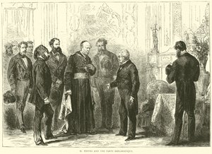 M Thiers和外交军团，1871年3月 作者 英语学校