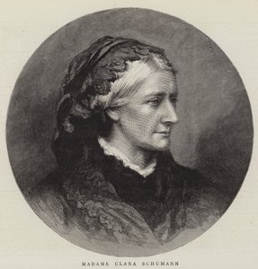 Madame Clara Schumann (engraving) 作者 英语学校