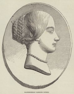 小姐 Caroline Duprez (雕刻) 作者 英语学校