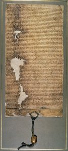 大宪章，由亨利三世于1225年发行的最终版本 作者 英语学校