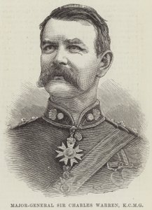 查尔斯·沃伦爵士少将，KCMG（雕刻） 作者 英语学校