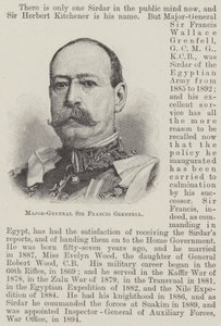 弗朗西斯-格伦费尔爵士少将（雕刻）。 作者 英语学校