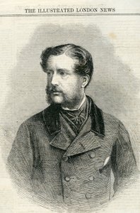 1861年7月13日，来自插图伦敦新闻的查尔斯·纳西米斯少校（1825年至1861年） 作者 英语学校