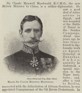 克劳德·麦克斯韦·麦克唐纳少校爵士（雕刻） 作者 英语学校