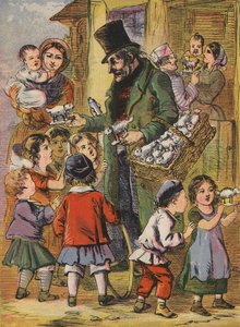 售卖玩具羔羊的男子（彩色平版） 作者 英语学校