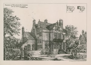 在Wandsworth Common的豪宅 作者 英语学校