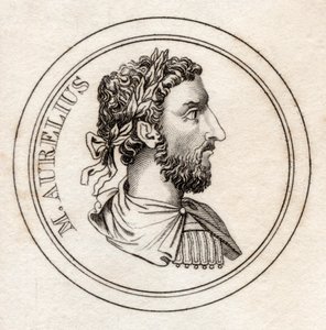 Marcus Aurelius，来自&39;Crabb&39;s Historical Dictionary&39;，于1825年出版 作者 英语学校