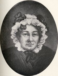 玛丽安·兰姆（1764-1867）从“小旅程到着名女性的家园”的插图，1897年出版（版画） 作者 英语学校