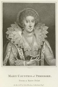 Mary, Countess of Pembroke (engraving) 作者 英语学校