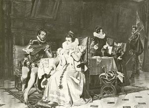 Mary Stuart和Rizzio（凹版） 作者 英语学校