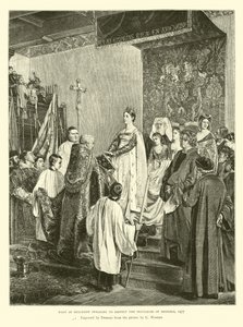 勃艮第的玛丽誓言尊重布鲁塞尔的特权，1477年 作者 英语学校