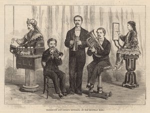 Maskelyne和Cookes Automata在埃及大厅 作者 英语学校