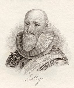 Maximilien de Bethune，duc de Sully，来自&39;Crabb&39;s Historical Dictionary&39;，出版于1825年 作者 英语学校