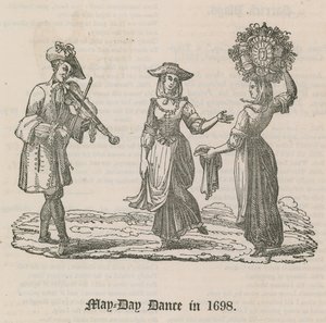 1698年五月节舞会 作者 英语学校