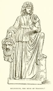 Melpomene，悲剧的缪斯 作者 英语学校