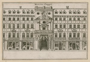 Mercers Chapel，Cheapside，伦敦 作者 英语学校