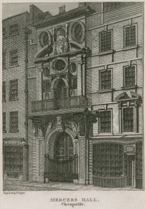 Mercers Hall，Cheapside，伦敦 作者 英语学校
