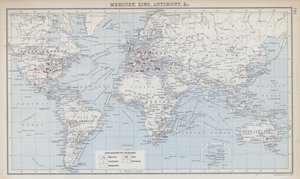 汞、锌、锑等（彩色石版画） 作者 英语学校