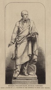 迈克尔·威廉·巴尔夫，音乐作曲家（版画） 作者 英语学校