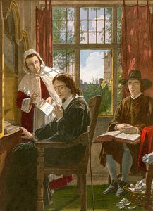 密尔顿口述《参孙农史》（彩色雕刻） 作者 英语学校