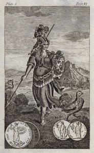 Minerva, or Pallas (engraving) 作者 英语学校