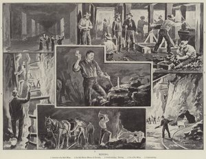 采矿（雕刻 作者 英语学校