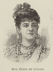 Zelie de Lussan 小姐（版画） 作者 英语学校
