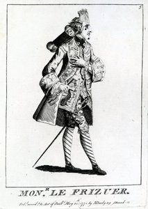 蒙斯。 Frizuer，1771年 作者 英语学校