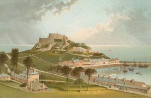 Mont Orgeuil城堡 - 泽西岛 作者 英语学校