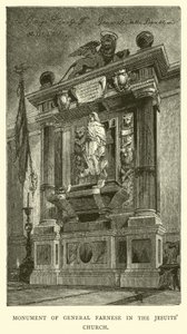 Farnese将军在耶稣会教堂的纪念碑 作者 英语学校