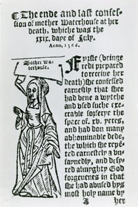 Mother Waterhouse（c.1503-1566），小册子，1566年 作者 英语学校