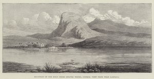 圣十字山 (Stavro Vouni)，塞浦路斯，拉纳卡附近的景色（雕刻） 作者 英语学校