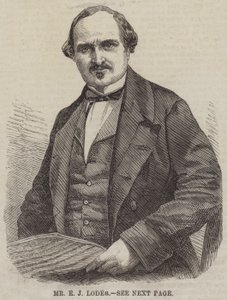 Mr E J Loder (雕刻) 作者 英语学校