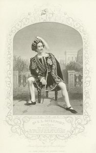 EL Davenport先生饰演Benedick，Ado Ado About Nothing，第二幕，第三幕 作者 英语学校